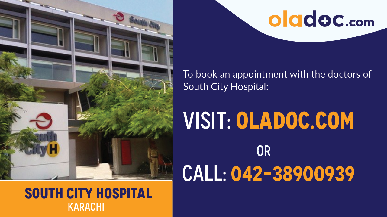 Book Appointment With Doctors at South City Hospital Karachi